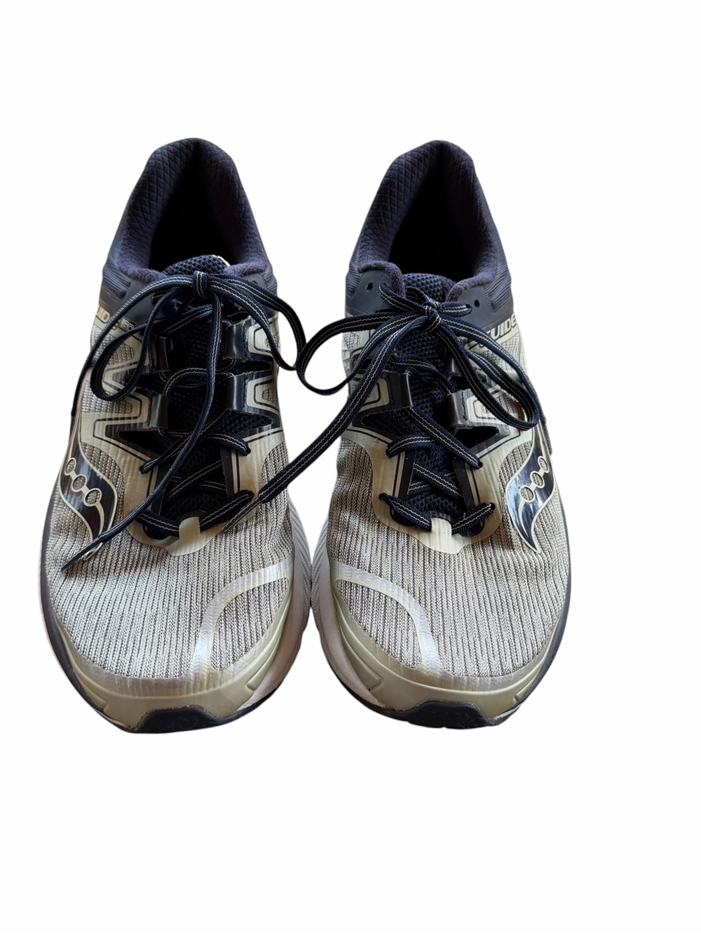 Saucony Guide ISO Mens Size 11 Gray Navy Running Shoes Sneakers S20415-1 - Picture 4 of 14